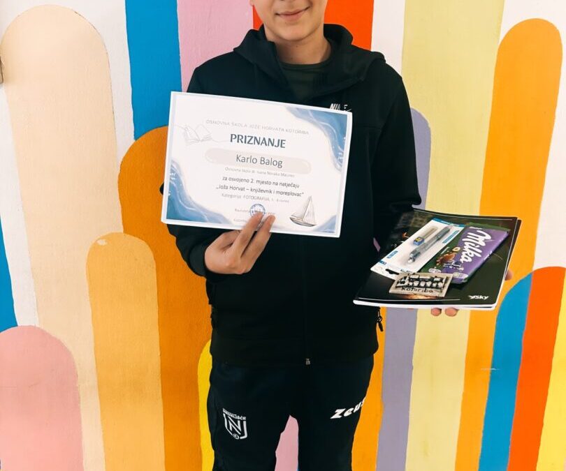 Karlo Balog osvojio 2. nagradu crtanjem – svjetlošću!